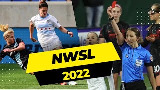 EVERY RED CARD  NWSL 2022 [upl. by Chong]