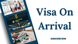 Visa OnArrival Kya Hota Hai Visa On Arrival Kase Apply Kare Visa On Arrival Cost Kya Hote Hai [upl. by Trebma70]