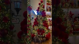 Dazzling Christmas Tree Light Show 🎄✨ christmas merrychristmas christmassongs xmasmusic [upl. by Jenica]