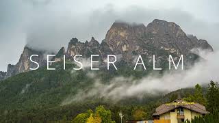 Seiser Alm Dolomiten Zeitraffer im Herbst [upl. by Rocky]