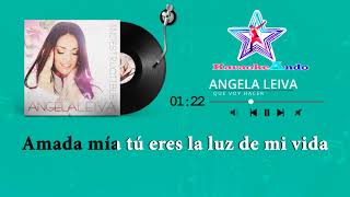 KARAOKEANDO  Angela Leiva  Que voy hacer ft Qumbia Juan Karaoke [upl. by Bevis518]