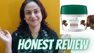 Honest review of Biotique Musk root Repair amp Nourishment hair packhairtreatment beautytips [upl. by Ajiat]