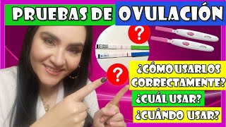 TODO SOBrE los TEST DE OVULaCIÓN por GINECOLOGA DIANA ALVAREZ [upl. by Yalonda7]