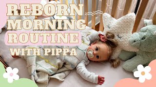 Reborn Morning Routine  Pippa Enjoys a Spring Day reborn rebornroleplay roleplaying [upl. by Tsyhtema126]