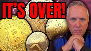 BITCOIN  ITS OVER ALL ALTCOINS  ITS OVER [upl. by Ahseikram977]