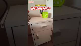 Lámpara INVISIBLE  Idea Genial Con Tira LED ☝️ Mesa de Luz Libre  Velador Nunca Visto shorts diy [upl. by Judus692]