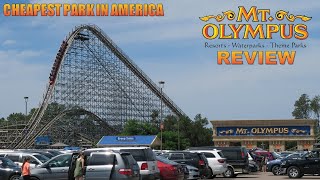 Mt Olympus Review Wisconsin Dells Water amp Theme Park  Cheapest Park in America [upl. by Imuya]