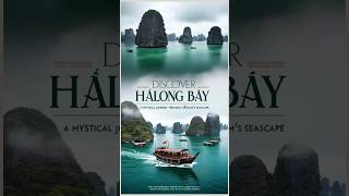 Discover The Enchanting Limestone Islands Of Halong Bay Vietnam travel travelvideos facts [upl. by Emelita]