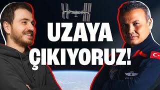 Uzaya Çıkıyoruz 🚀 Uzaya Çıkan İlk Türk Alper Gezeravcı  Canlı Yayın [upl. by Atneciv]