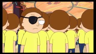 Rick and Morty Season 1 Episode 10 Ending Evil Morty Eyepatch Reveal [upl. by Hyo]