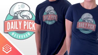 Inkscape Tutorial Simple T Shirt Mock Up [upl. by Ssepmet]