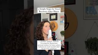 3 Simple Steps to Recover Your Voice After Illness vocalhealth [upl. by Sirama]