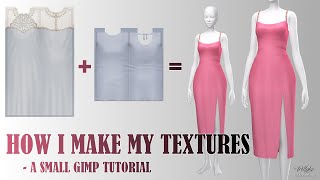 How I make my textures  a small Gimp tutorial [upl. by Yarised944]