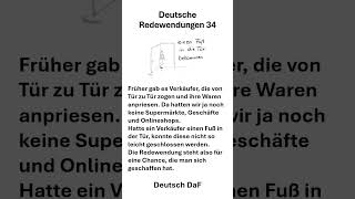 Deutsche Redewendungen 34 deutsch lernen [upl. by Lepine]