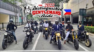 The 2022 Distinguished Gentleman’s Ride  Philippines [upl. by Maddocks900]