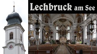 LECHBRUCK am See OAL Pfarrkirche Mariä Heimsuchung  Vollgeläut [upl. by Falk813]