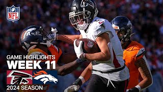 Atlanta Falcons vs Denver Broncos Game Highlights  NFL 2024 Season Week 11 [upl. by Gorton589]