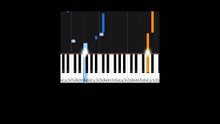 PNL  Jusquau dernier gramme INSTRU FACILE PIANO TUTO 🔥🙂 [upl. by Swehttam]