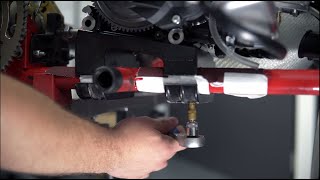 Rotax MAX Evo Install the engine  How to 710 [upl. by Analah]