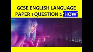 GCSE English Language Paper 1 Q2 the language question DOG [upl. by Petrine359]