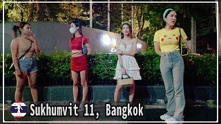 Latest updates on Party Street Soi Sukhumvit 11 4th Sunday night March 2024 [upl. by Jamison]