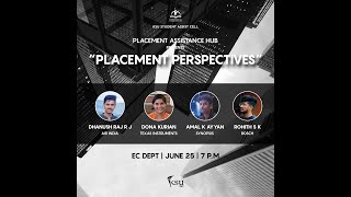 Placement Perspectives  EC Dept  Placement Assistance Hub  KSU CET UNIT [upl. by Dadinirt]