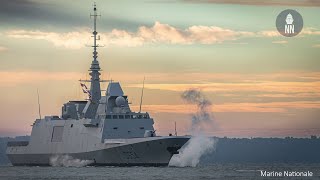 Fourth FREMM Frigate joins French Atlantic Command CECLANT [upl. by Nemad]