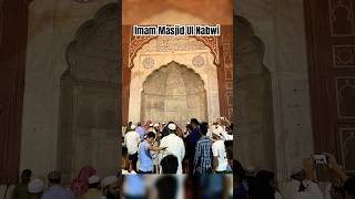 Imam Masjid ul Nabavi came to Jama Masjid today imam trending jamamasjid shortvideos [upl. by Enidaj]