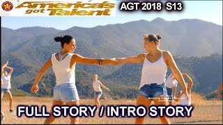 Zurcaroh Acrobatic Group FULL INTRO STORY QuarterFinals 3 Americas Got Talent 2018 AGT [upl. by Orian]