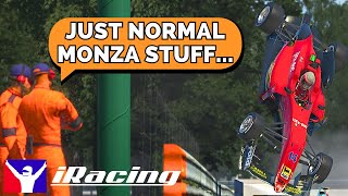 Everyone on iRacing LOSES THEIR MIND at Monza [upl. by Cinomod]