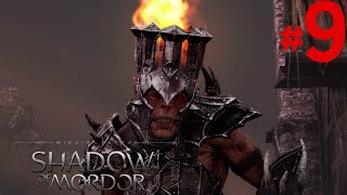 SHADOW OF MORDOR GAMEPLAY  THE WARCHIEF AMUG GROGBURNER 9 [upl. by Schober47]