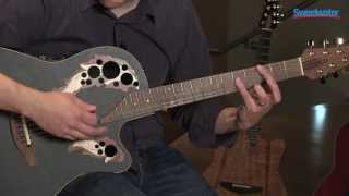 Ovation Adamas 2080ES Acousticelectric Guitar Demo  Sweetwater Sound [upl. by Niliak]