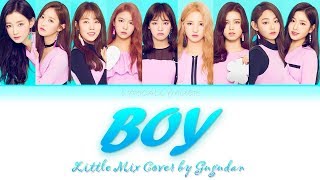 GUGUDAN  Boy Little Mix Cover  Lyrics [upl. by Aleinad]