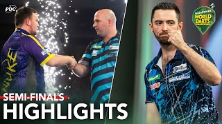 THE FINAL IS SET 🏆 SemiFinal Highlights  202324 Paddy Power World Darts Championship [upl. by Irrahs]