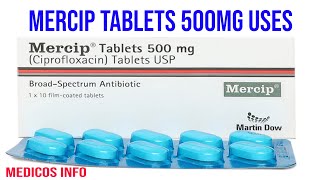 Mercip 500mg tablets uses in urdu  Ciprofloxacin tablet complete details in urdu Hindi [upl. by Nauaj]