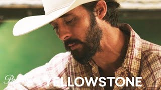 ‘Ryan Bingham Croons the Bunkhouse’ Official Clip  Yellowstone  Paramount Network [upl. by Suoiluj]