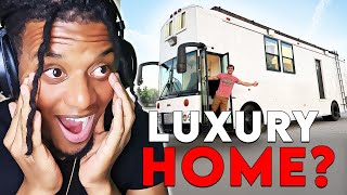 He Transformed A School Bus Into A Luxury Home [upl. by Crudden]