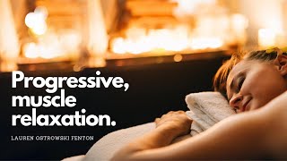 PROGRESSIVE MUSCULAR SLEEP RELAXATION GUIDED SLEEP MEDITATION FOR DEEP SLEEP with music [upl. by Cnut280]