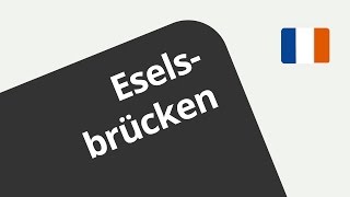 Eselsbrücken im Französischen  Französisch  Wortschatz [upl. by Eicrad543]