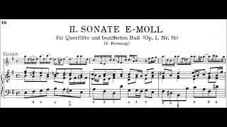 Händel – Querflötensonate in Emoll HWV 359b [upl. by Eustis]