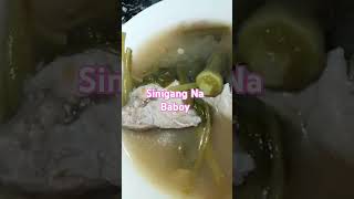 Sinigang Na Baboy shortvideo food highlights subscribe [upl. by Wanids661]