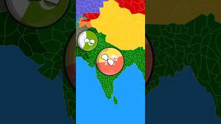 What if Bhutan 🇧🇹 Make a Empire Part 1 countryballs shorts trending shortsfeed [upl. by Kalil]