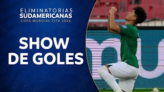 SHOW DE GOLES  FECHA 8  ELIMINATORIAS SUDAMERICANAS [upl. by Valle]