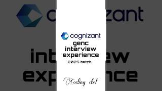 Fresher cognizant genc interview campusdrive cognizant placements coding cognizantgenc job [upl. by Ole]