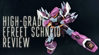 1281  HGUC Efreet Schneid OOB Review [upl. by Llenwahs]