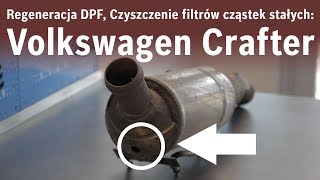 Regeneracja DPF Czyszczenie filtrów cząstek stałych Volkswagen Crafter 25 TDI 109 KM 2011 [upl. by Ennovaj]