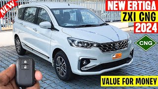 New Ertiga Zxi CNG 2024 Details Review ✅🔥new maruti Suzuki ertiga zxi model details review ✅🔥 [upl. by Yrome]