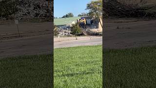 Cloverleaf High School Demo 10102024 Part 1 cloverleaf school demolition demo construction [upl. by Belier]