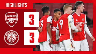 HIGHLIGHTS  Arsenal vs Manchester City 33  U23  Sousa Biereth 2 [upl. by Idak17]