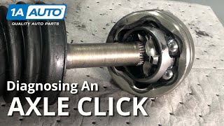 Why Does My Car Axle Click Diagnosing and Explaining Axle Noises [upl. by Netsyrc]